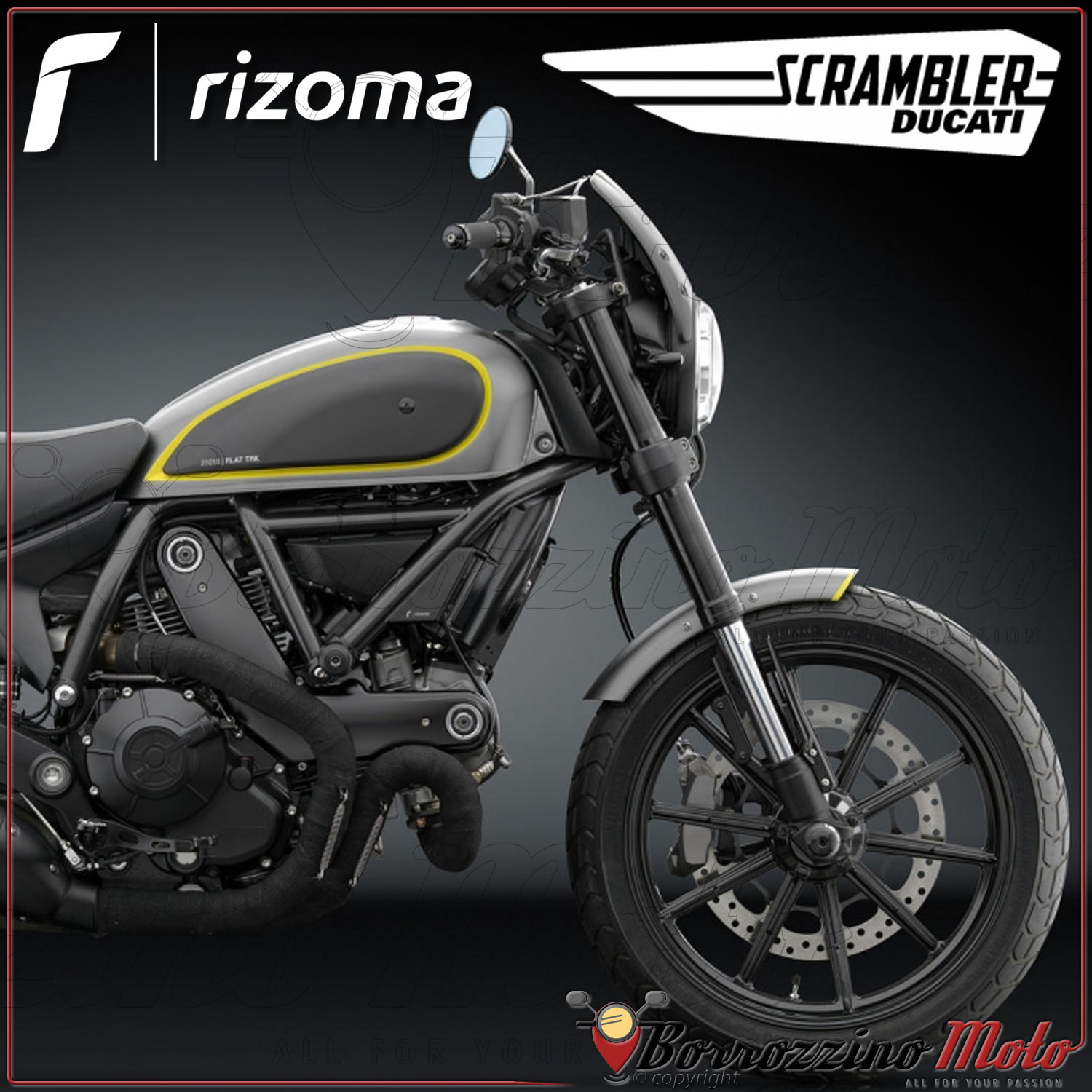 ducati scrambler rizoma