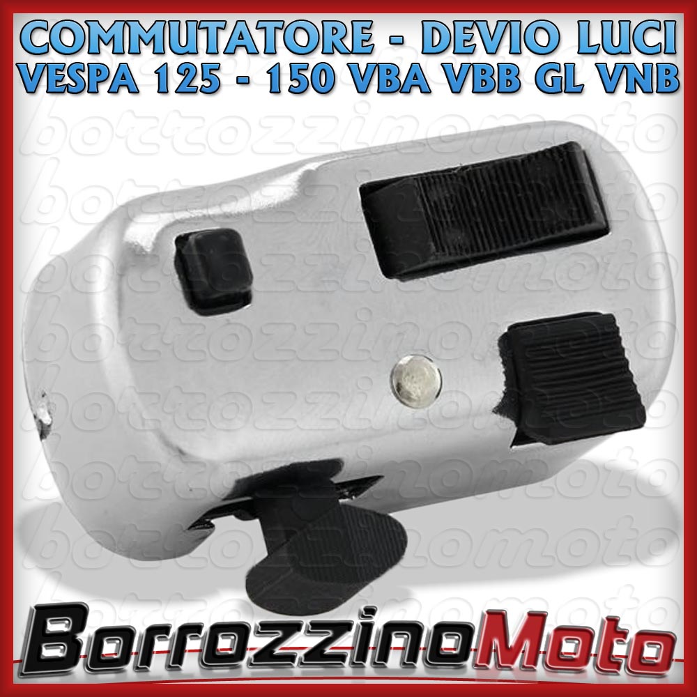Commutatore Devio Luci Per Vespa 125 ET3 | Ricambio Originale Grabor | Modello 143324 - Foto 7