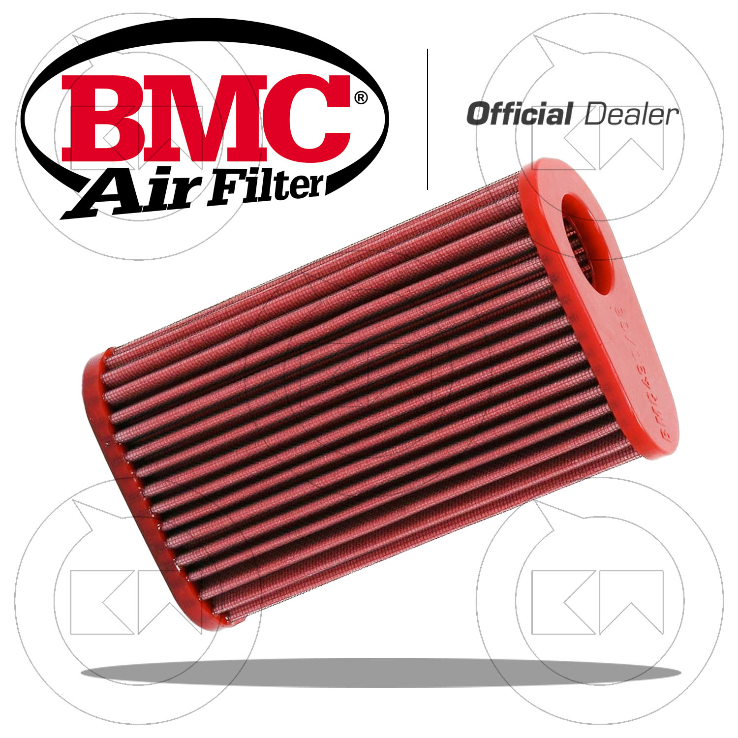Filtro Aria Sportivo BMC FM490/08 - In Cotone Oliato, Lavabile, Per Moto Honda CB600F Hornet E Modelli Compatibili