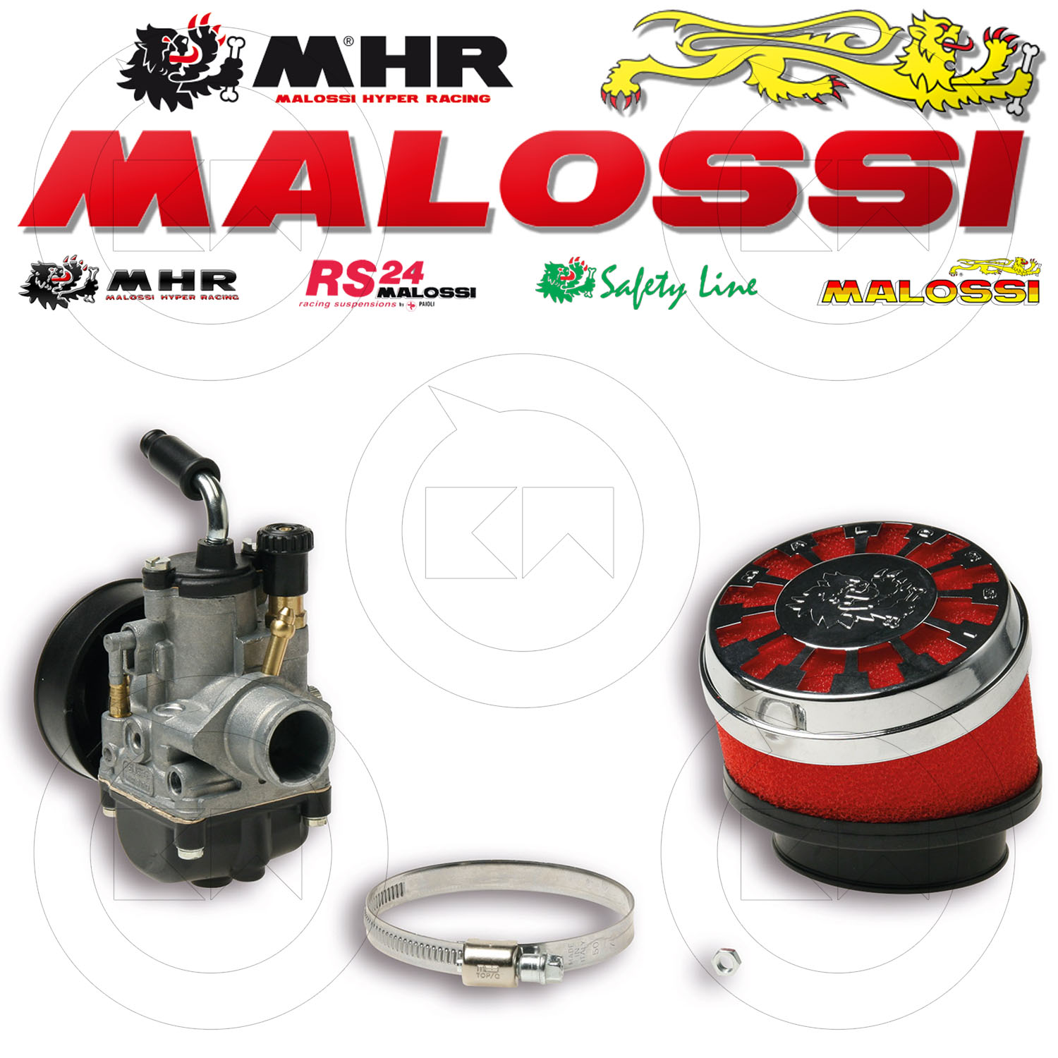 Details about MALOSSI 1611023 CARBURETTOR MHR DELL'ORTO PHBG 19 BS DERBI GP1  OPEN 50 2T LC