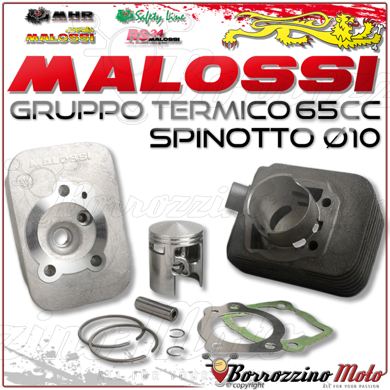 zylinderkit MALOSSI Sport CVF 63/ ccm