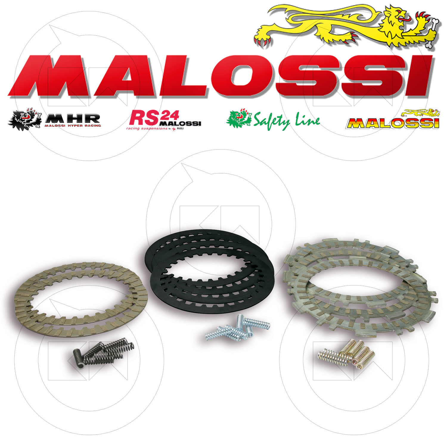 malossi 5215401/ Serie Discos para Embrague Original Yamaha T MAX 500/