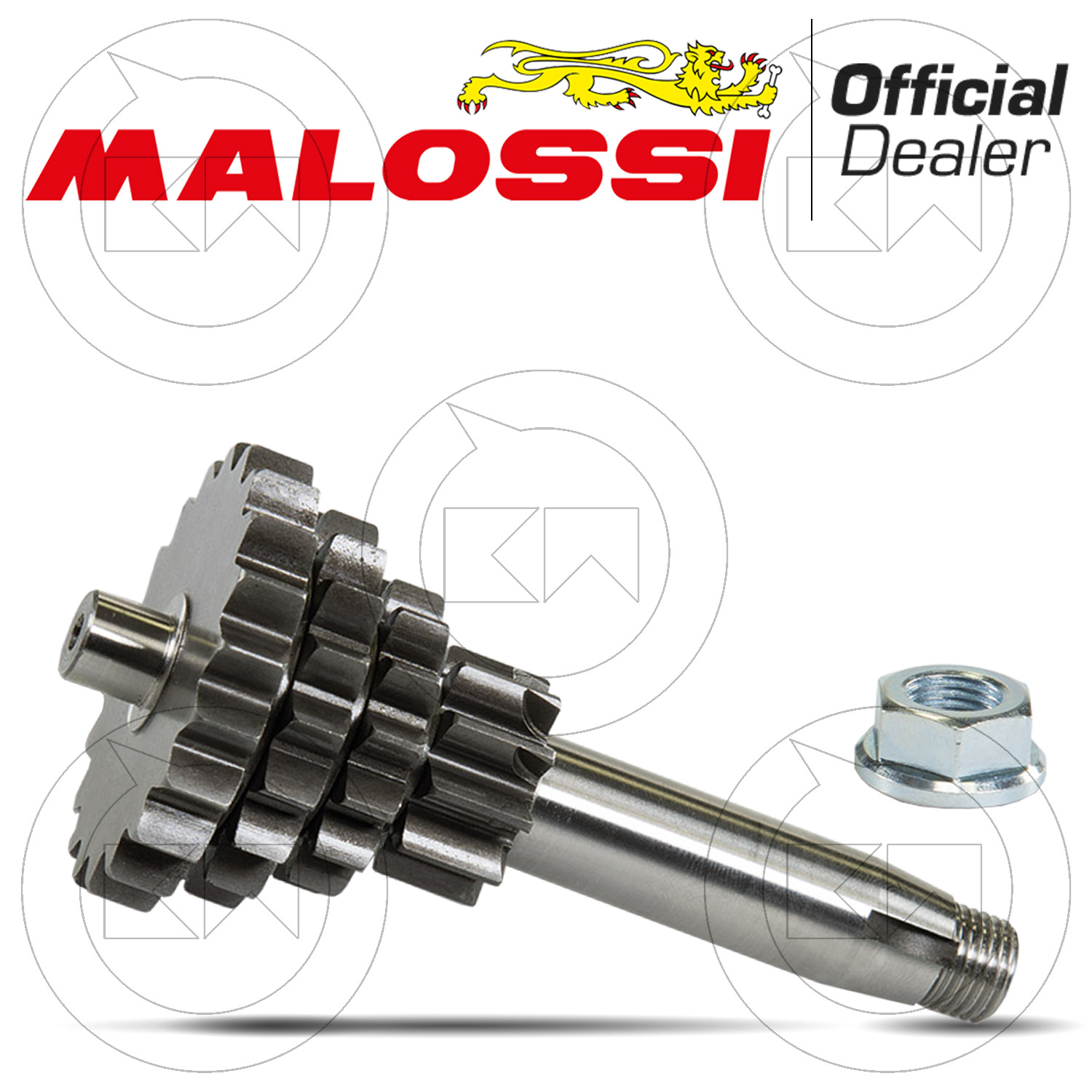 MALOSSI 6716207 INGRANAGGIO CAMBIO MULTIPLO RACING Z 10-15-18-20 VESPA ET3 125