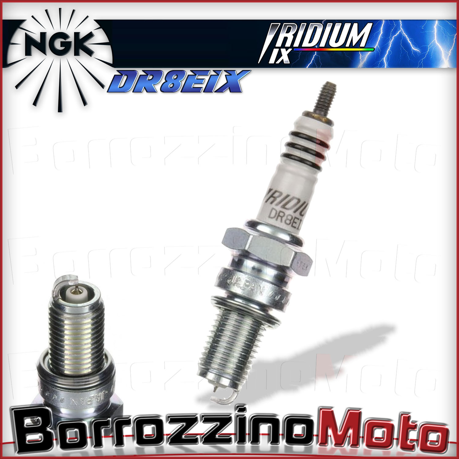 NGK 1 CANDELA DR8EA PER YAMAHA YP 250 R X-MAX 250 2005 2006 2007 2008 2009