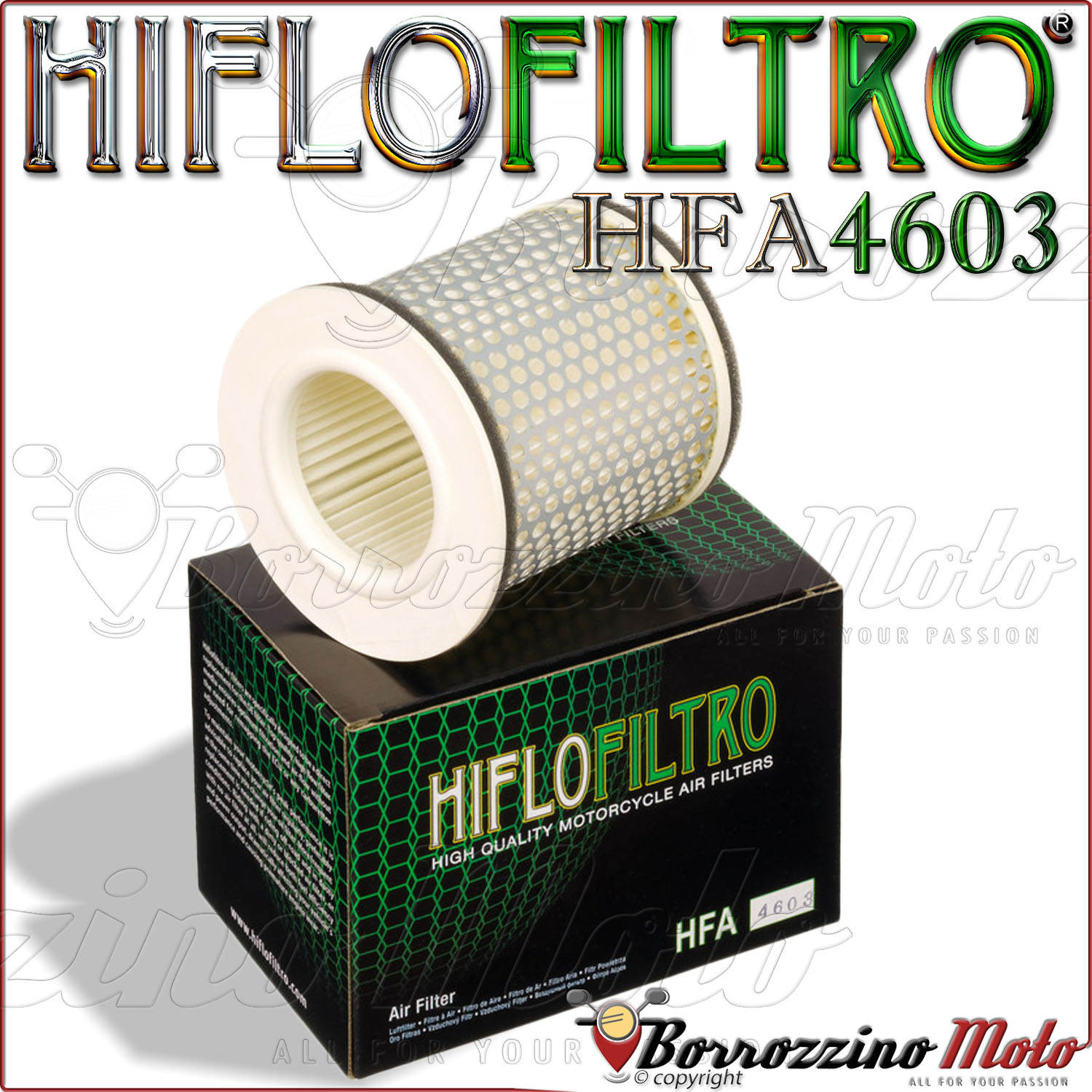 Filtro Aria Hiflo Yamaha FZ 750 dal 1985 al 1994 HFA4603